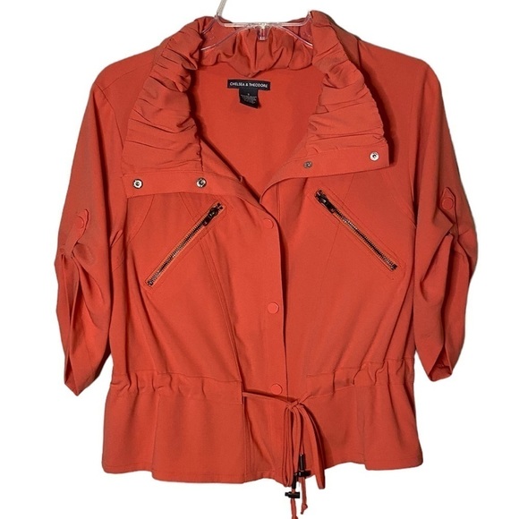 Chelsea & Theodore Crop Women’s Jacket - Picture 1 of 6